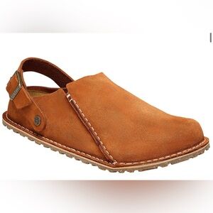NIB Birkenstock Lutry Premium Suede Clogs Size 38 Medium/Narrow